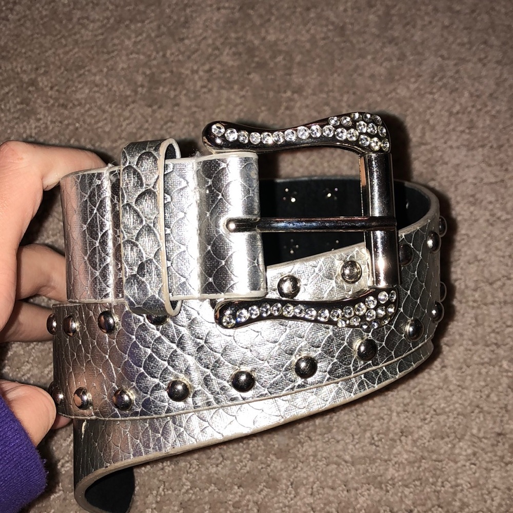 Silver belt